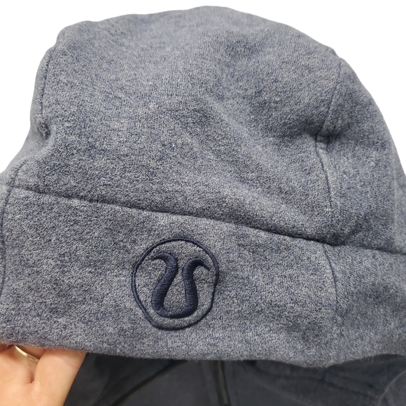 lululemon Scuba Hoodie Blue Zip Front & Pockets - Picture 9 of 12